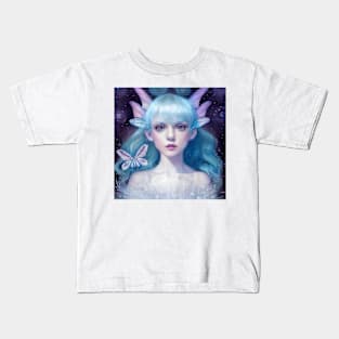 Andromeda the Faerie by Kim Turner Art Kids T-Shirt